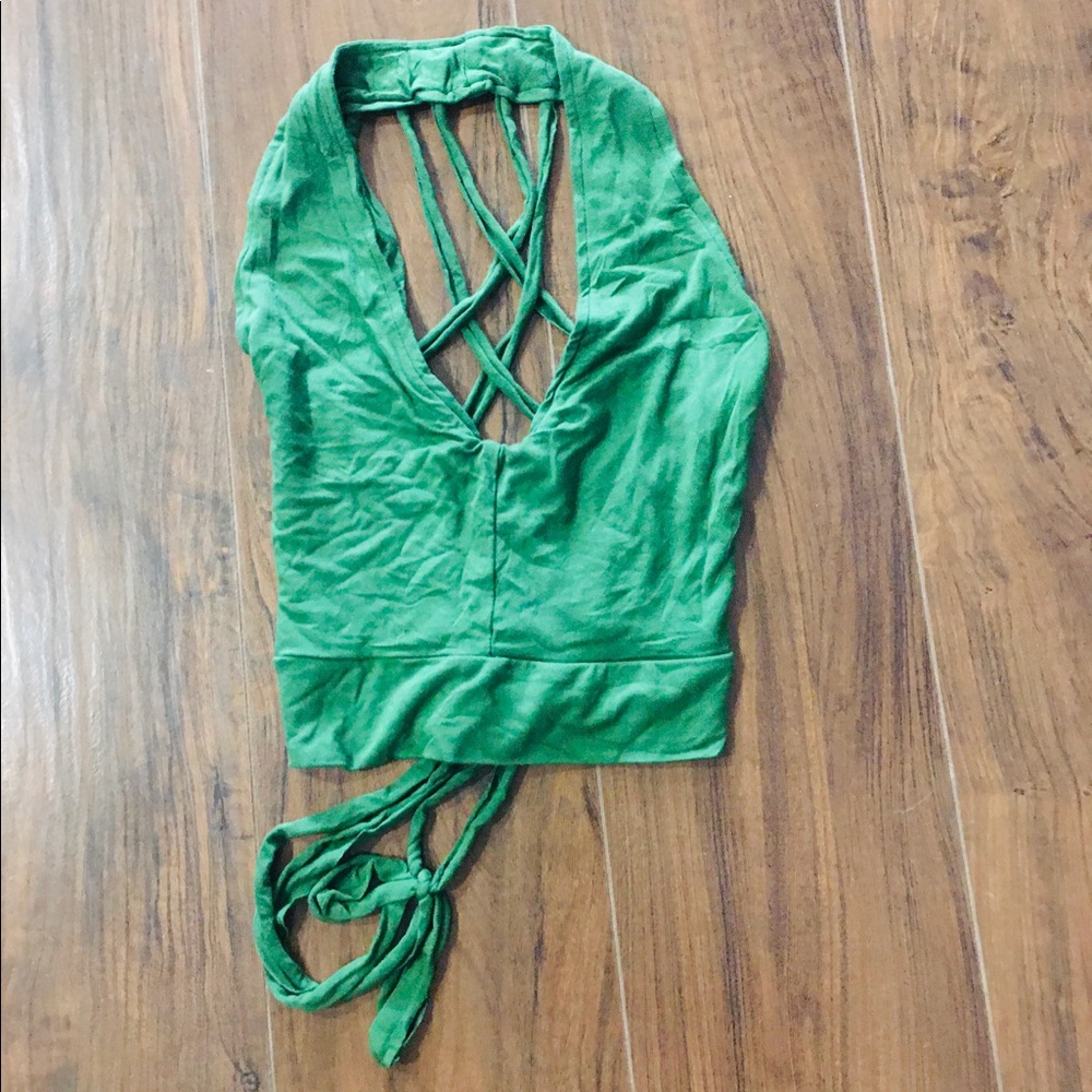Green Tank Top size XSmall
